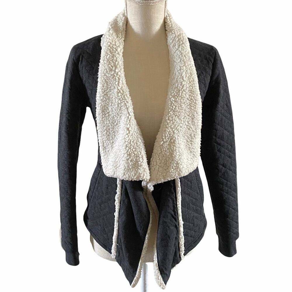 Billabong gray cardigan size S